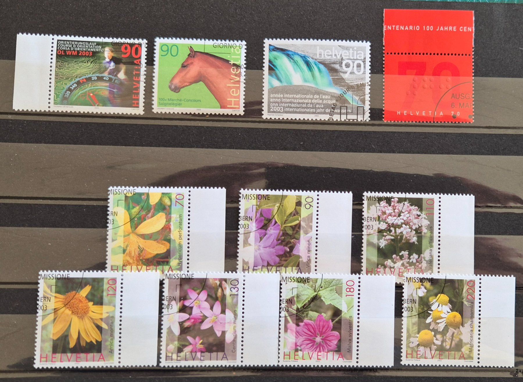 Tutti i francobolli: Ausgabe März 2003 ET – Usato da Buus venduto da papillon098