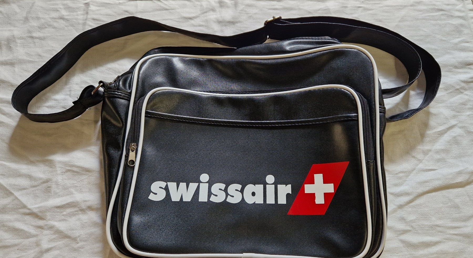 Swissair Borse: SWISSAIR TASCHE SCHWARZ – Usato da Bilten venduto da Mic2022