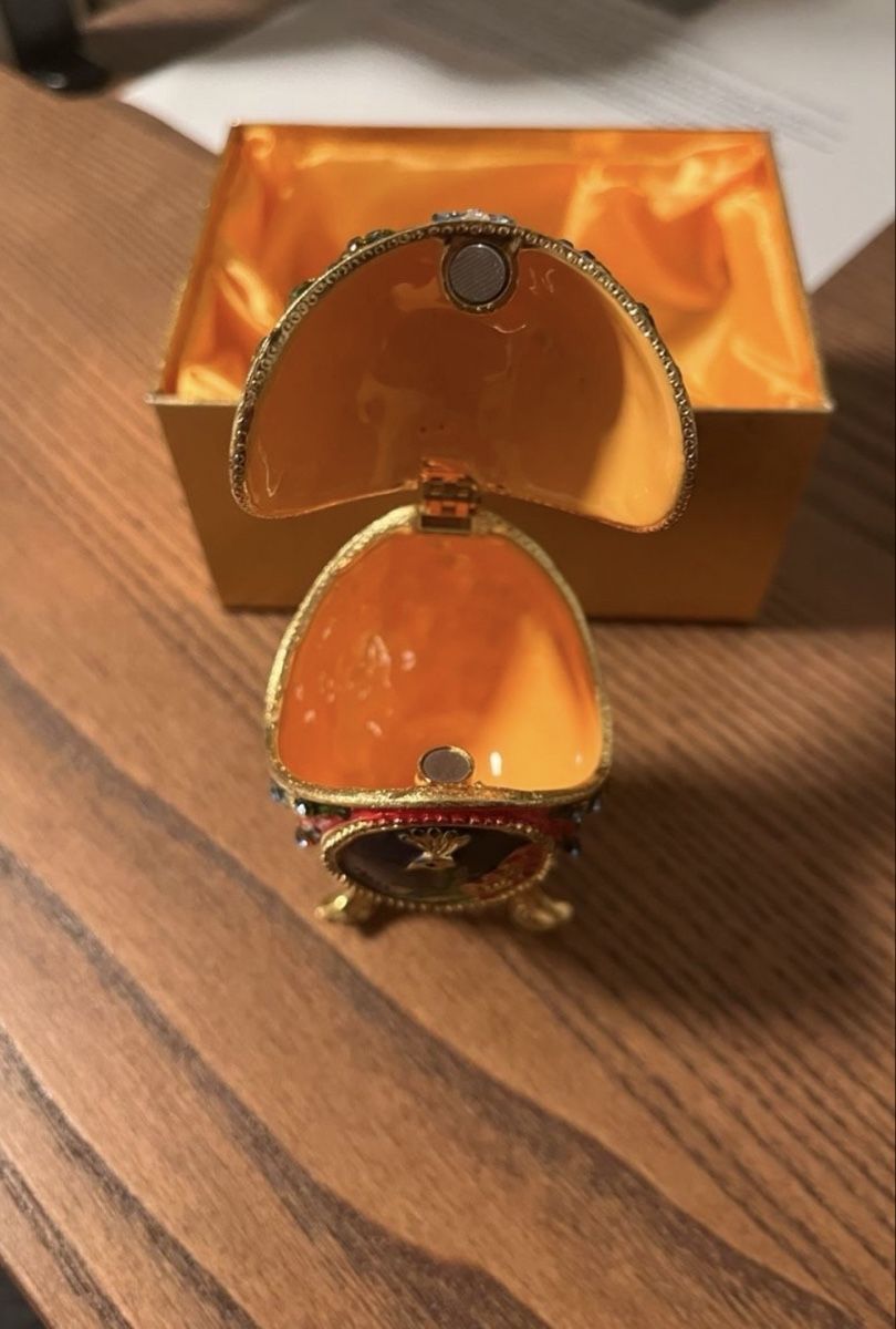 Tutte le decorazioni: Vintage-Inspired Peacock Trinket Egg – Nuovo (secondo la descrizione) da Altendorf venduto da gio_86dc 3