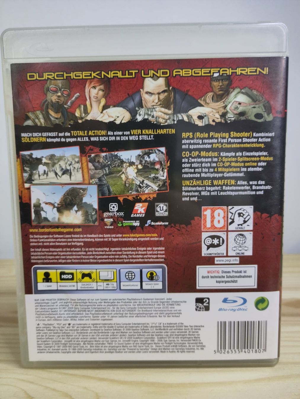 Giochi: Borderlands PS3 Playstation 3 CIB – Usato da Zug venduto da RepTCG 1