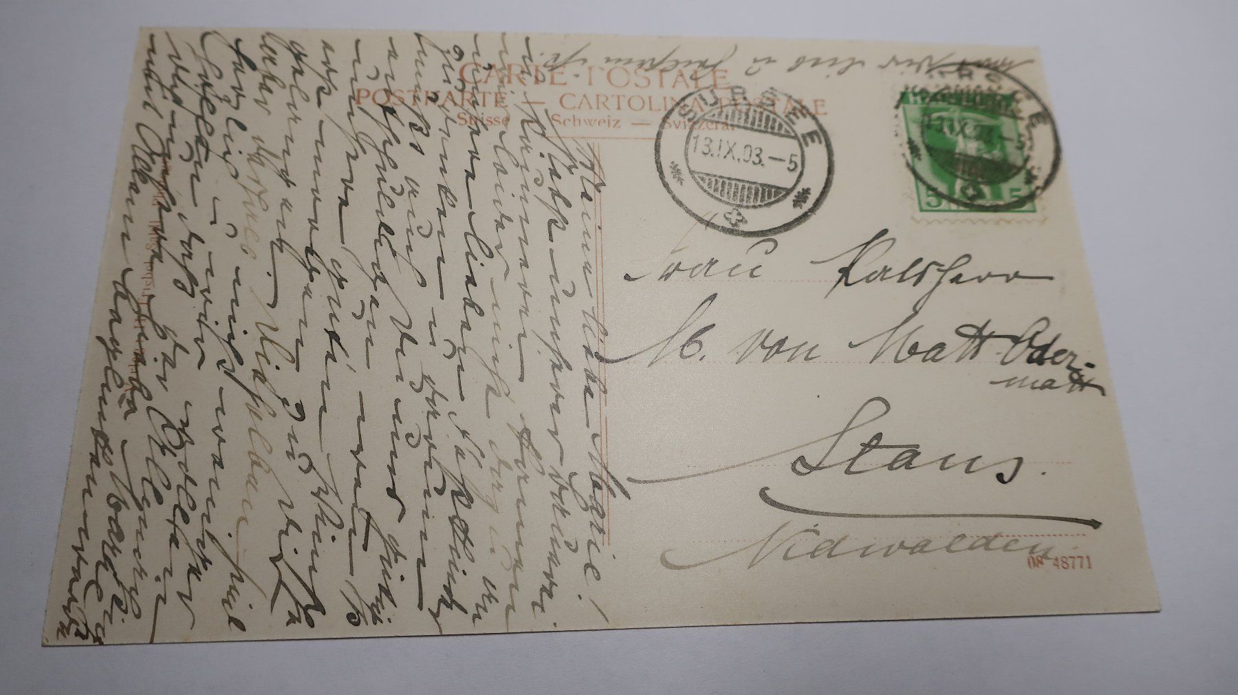 Cartes postales: Sursee 1908 – D'occasion à Cormoret par Pascalll2001 2