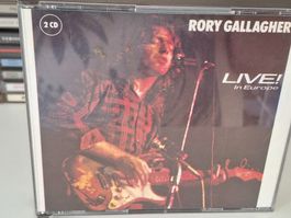 2CD Rory Gallagher Live In Europe + Stage Struck