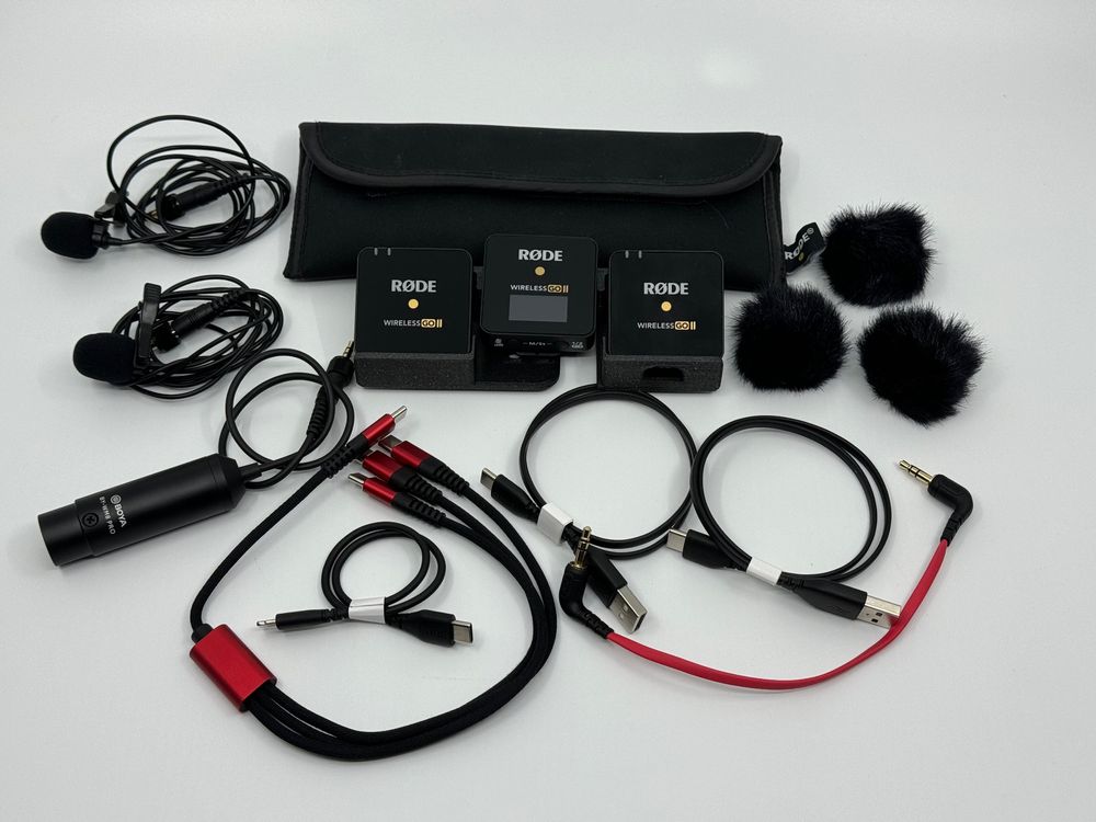 Rode Wireless Go II mit Zubehör | Kaufen auf Ricardo