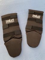 Everlast Schienbeinschoner Fussgelenk Kickboxen schwarz MMA