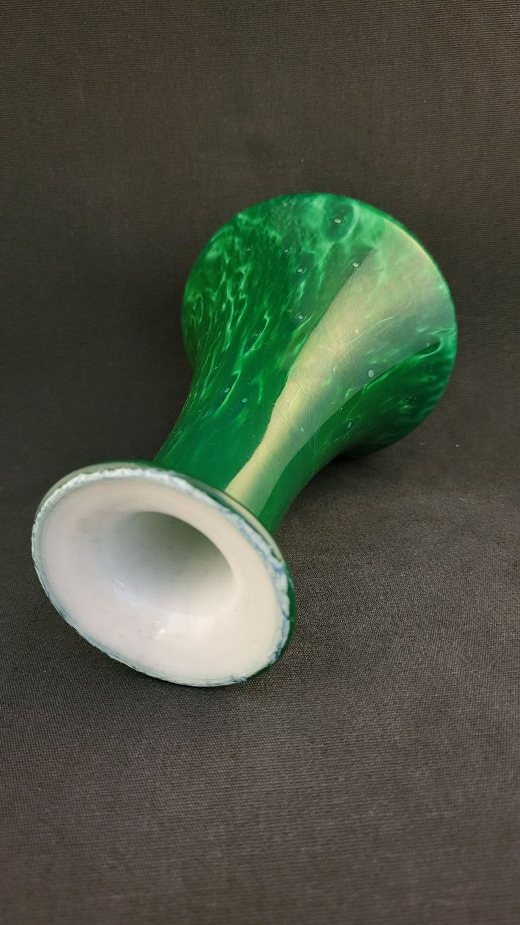 Vasi & Recipienti: Grüne Überfang-Vase – Usato da Basel venduto da spinne02 3