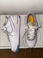 Nike Air Force 1 React D/MS/X Weiss Grau Gelb