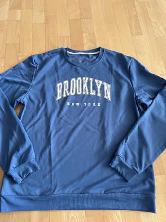 Herren Sweatshirt Brooklyn New York Gr. XL