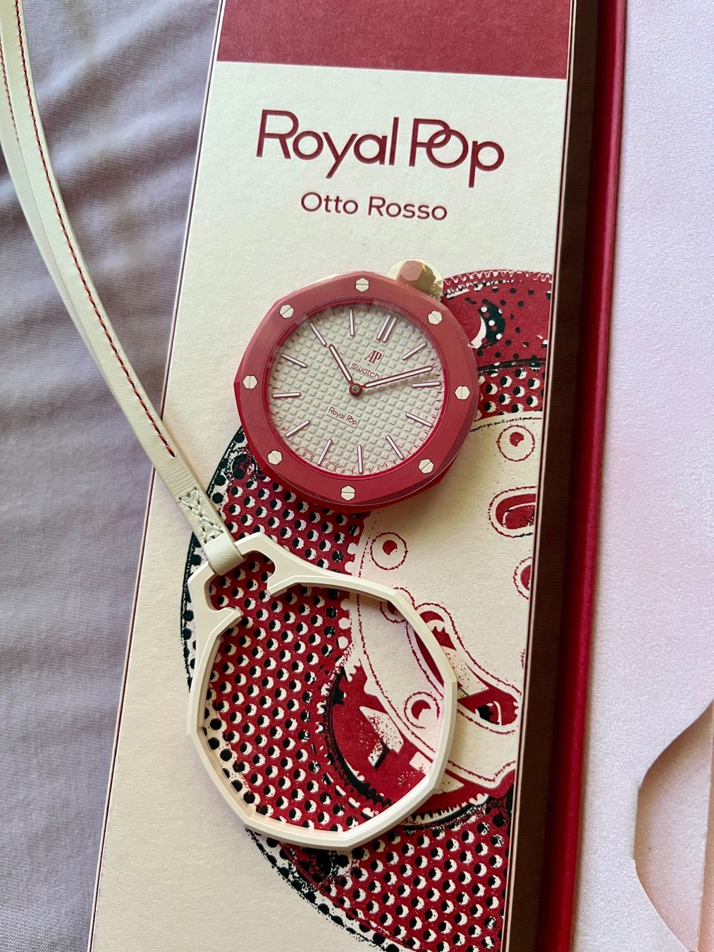 Swatch Orologi: Swatch Royal Pop Otto Rosso – Nuovo e nell'imballaggio originale da Kriens venduto da icekev 5
