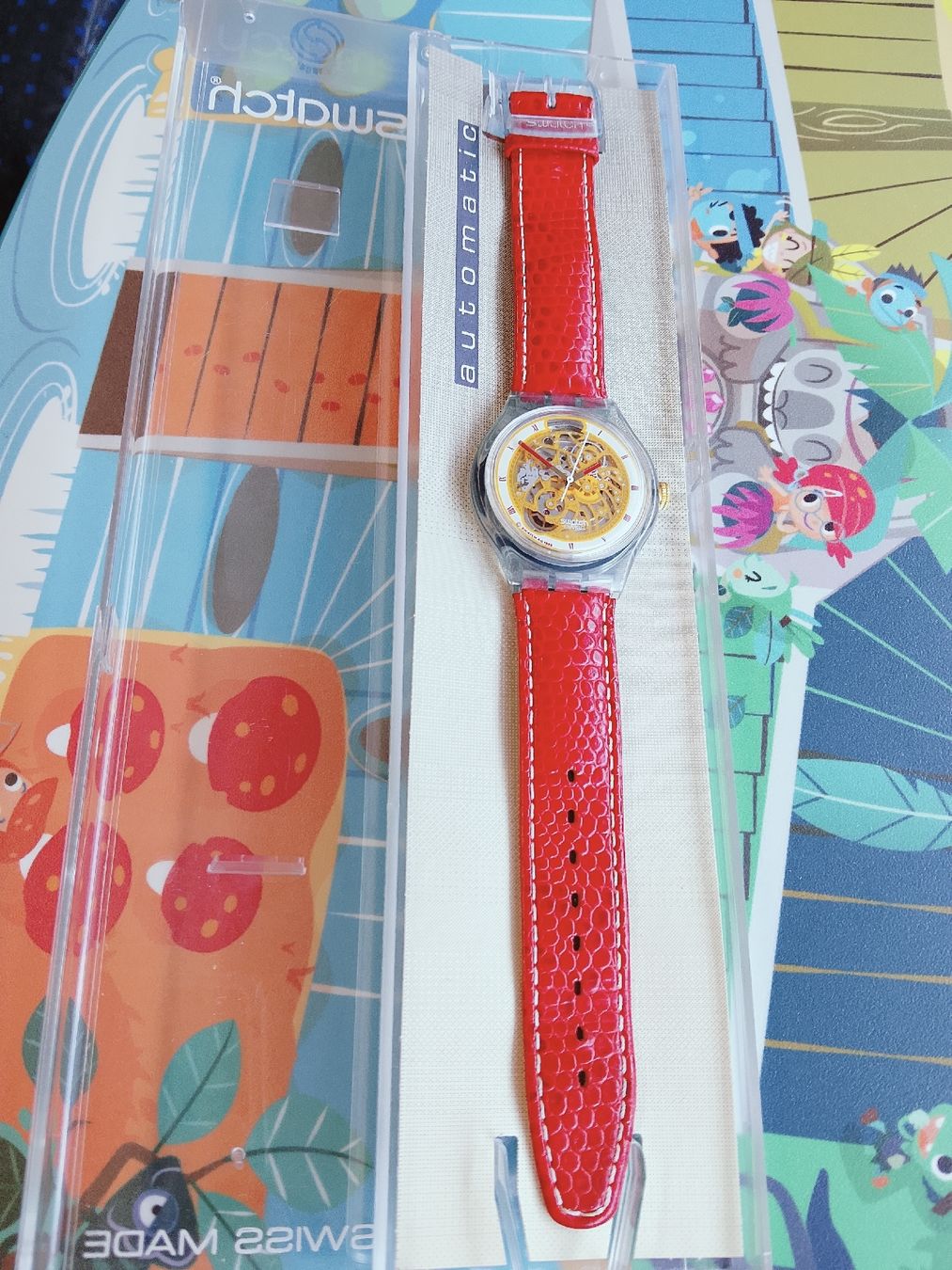 Swatch Orologi: Automatic Swatch "Abendrot" full Set  – Nuovo (secondo la descrizione) da Biel/Bienne venduto da Vintage-timearts 2