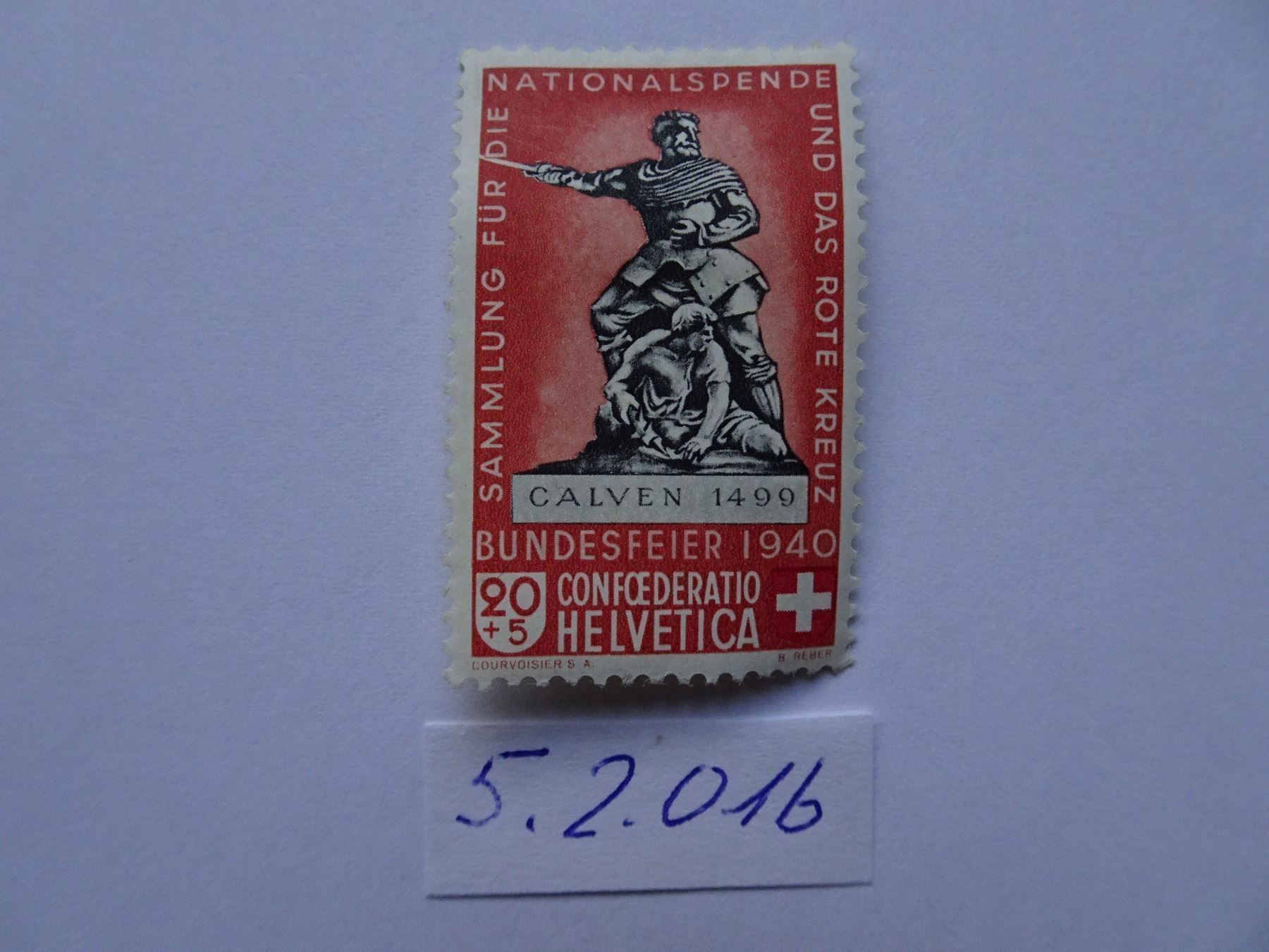 Tutti i francobolli: PP 1940** – Nuovo (secondo la descrizione) da Aadorf venduto da Chnorli-Furz 1
