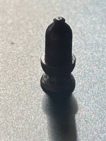 Nähnadeldose (Ebenholz) f/Puppenstuben. Sammlerstück. NP 19.