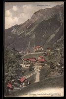 Wengen, Landschaft und Hotel Bistol, M