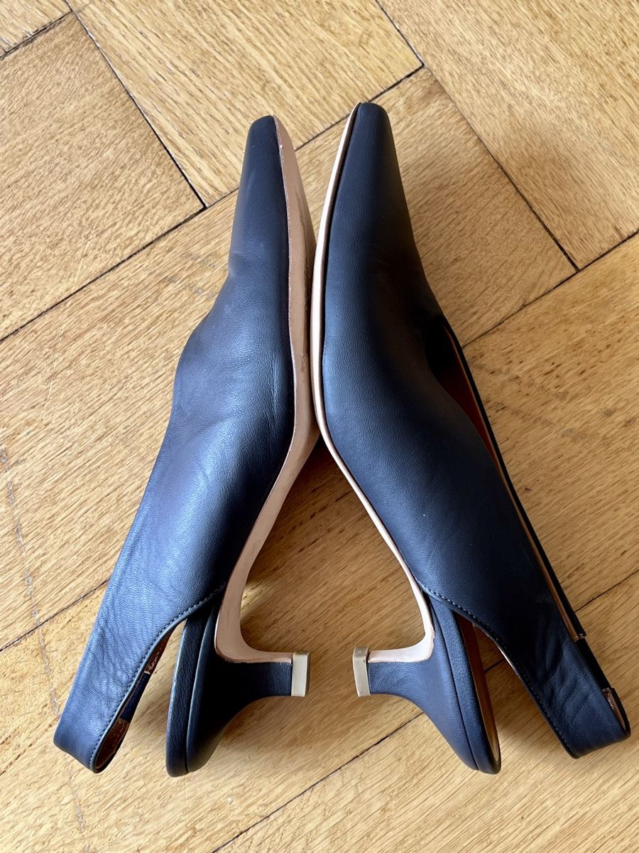 Damenschuhe: Slingback Pumps Volafonti Leder, Gr.36 – Gebraucht aus Zürich von Struezla 2