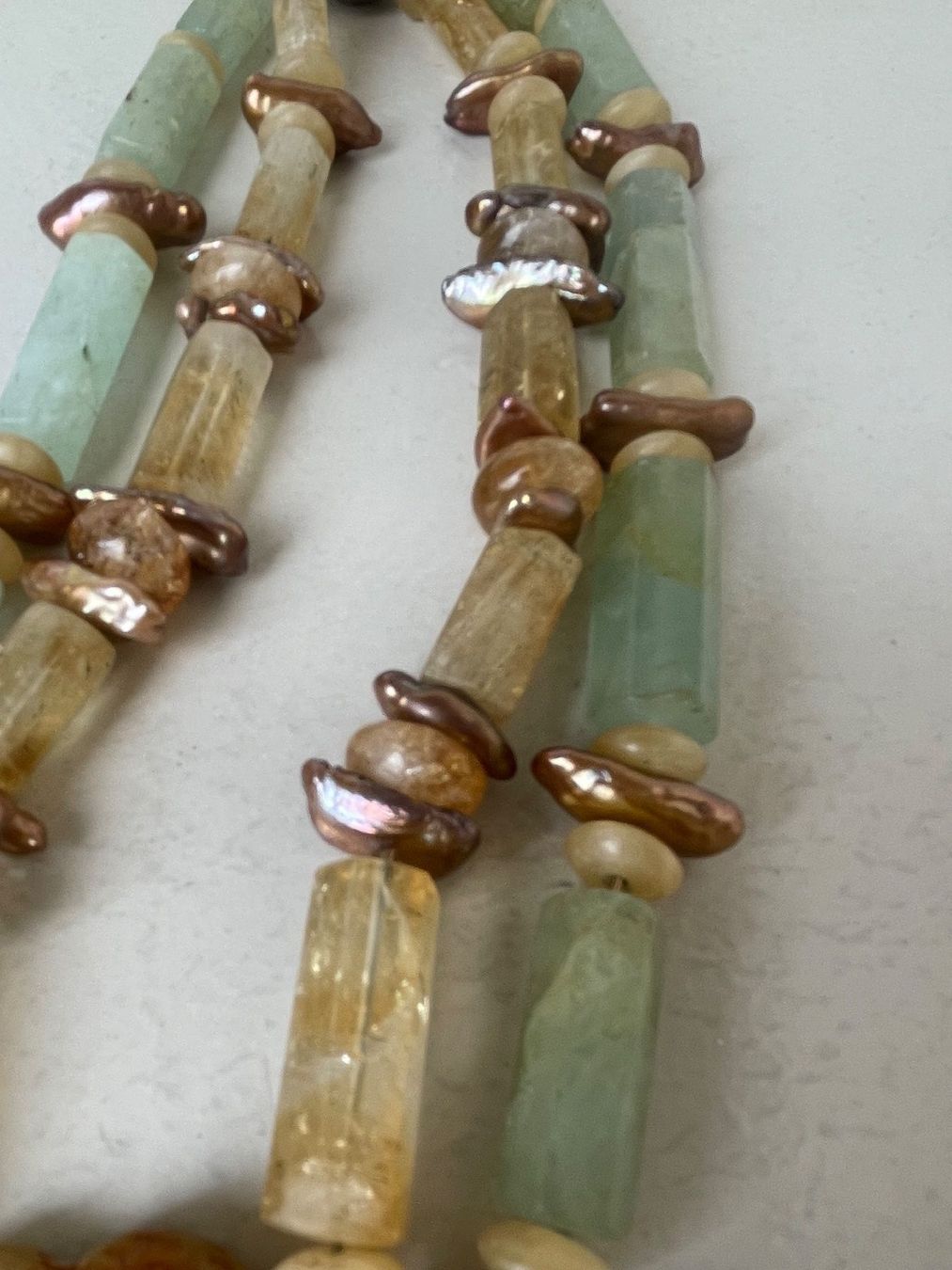 Catenine: Jade - Necklaces - Kette - Collana - Quarzo – Usato da Minusio venduto da Pink222 6