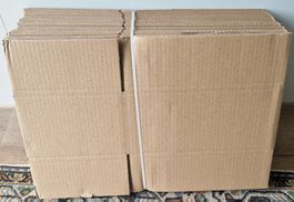 Versandkarton 25 Stück, B 26 cm x H 11.7 cm, T 17.6 cm