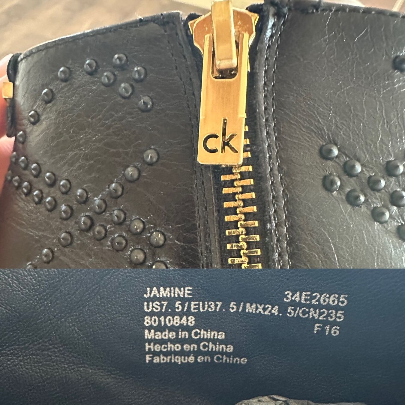 Calvin Klein Scarpe da donna: Les bottines Calvin Klein – Usato da Les Bioux venduto da ann_g9bh 9
