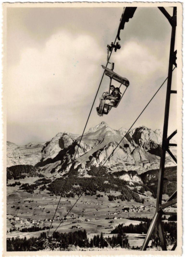 Cartoline postali: Wildhaus - Sessellift – Usato da Binningen venduto da Mountainrider