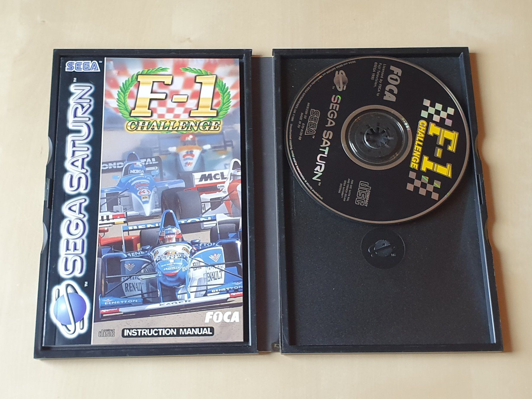 Sega Giochi: F-1 Challenge Sega Saturn – Usato da Stansstad venduto da collectorsshop 2