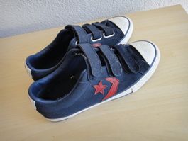 Converse Sneaker aus Leder Klettverschluss Gr. 37