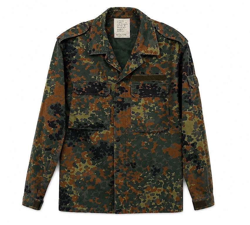 Uniformi: Original Austrian Military Camouflage Jacket – Usato da Zürich venduto da ban_znd5