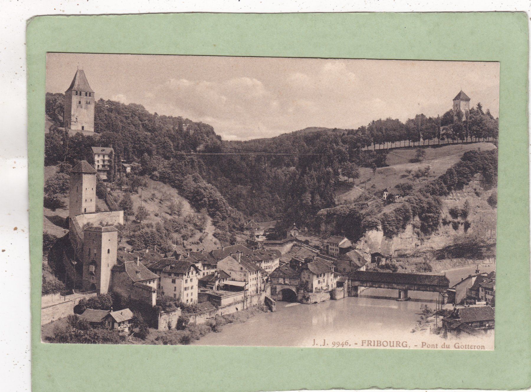 Cartes postales: Fribourg Pont du Gotteron – D'occasion à Herisau par Lisegrat2008