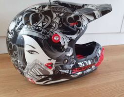 Casque moto Scott avec lunette