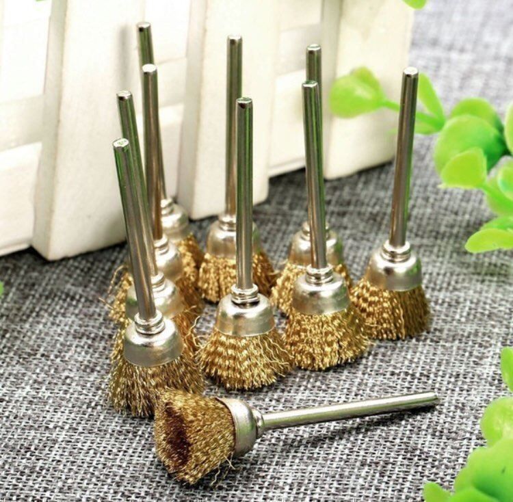 Tutti gli attrezzi: 5 STK / 3mm Schaft Polieren Messingdraht – Nuovo e nell'imballaggio originale da Seon venduto da Aaargauer01 1