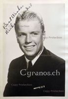 Richard Jaeckel (1926-1997) Schauspieler - Autogramm
