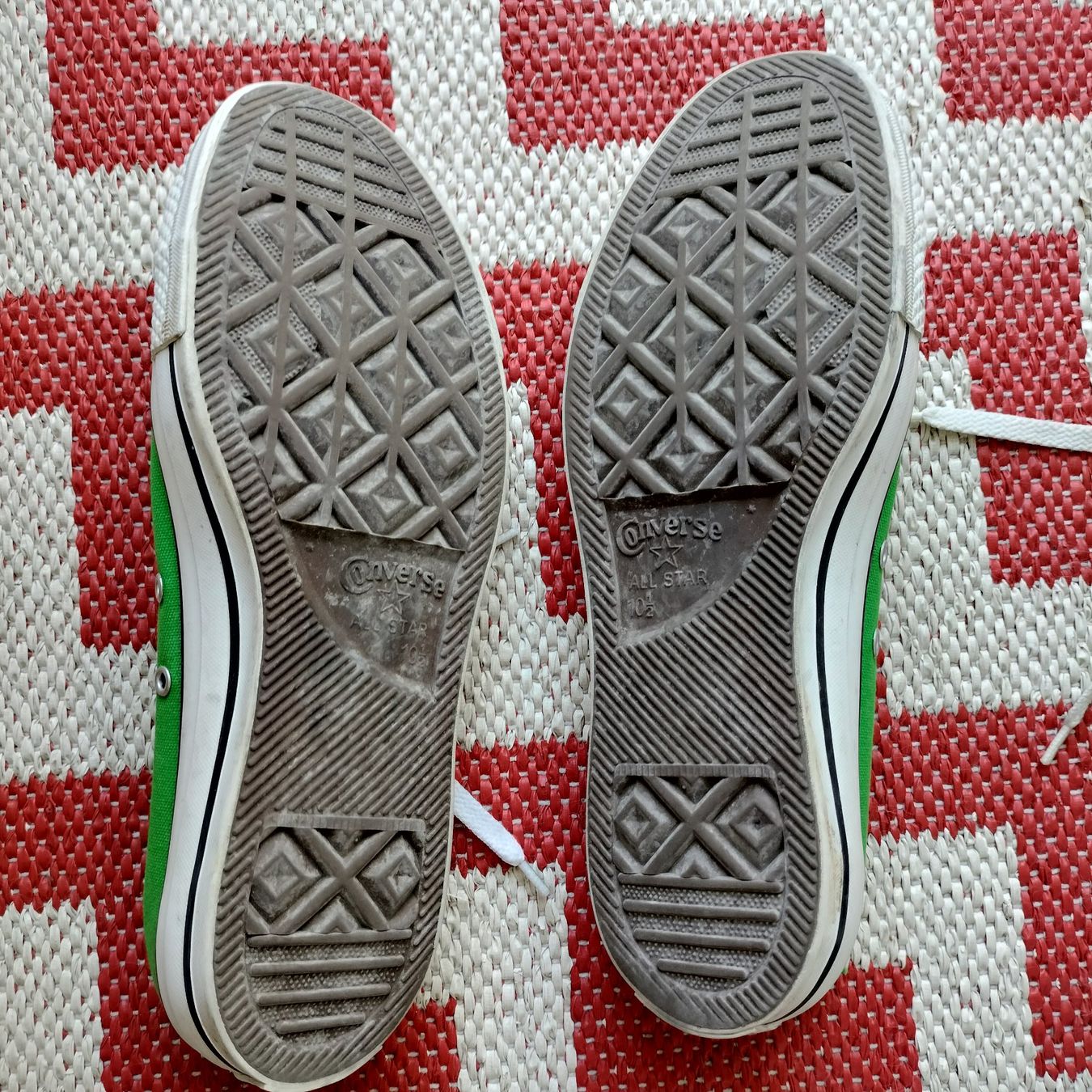 Converse Scarpe da uomo: Converse All Star Green - Gr. 44.5 – Usato da Bern venduto da SportsMemos 1