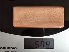 Kupfer Barren 500g - Wertanlage, Sammlerstück, Rarität