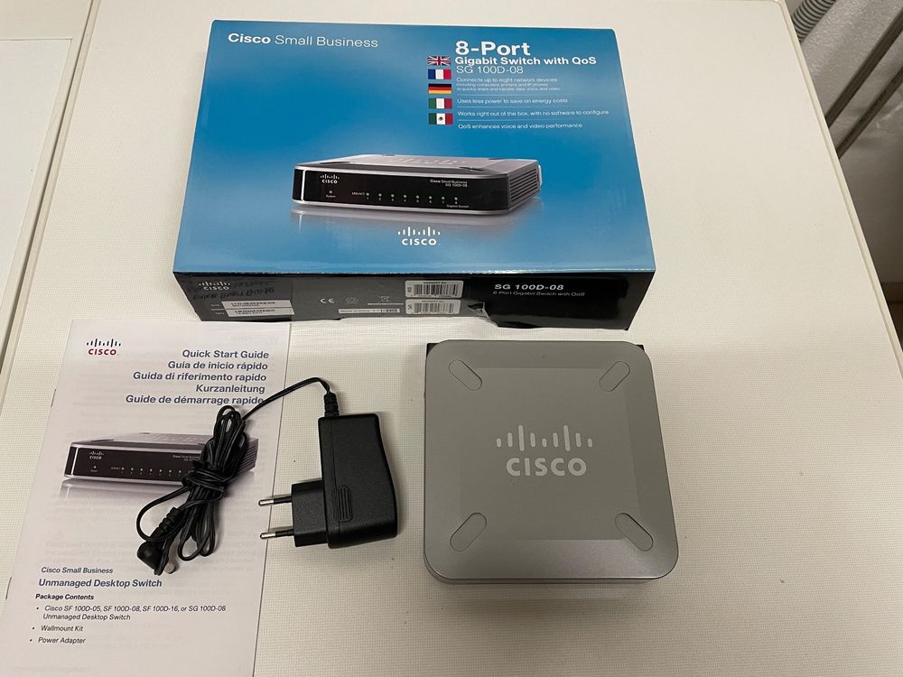 CISCO 8 ports gigabit switch Kaufen auf Ricardo