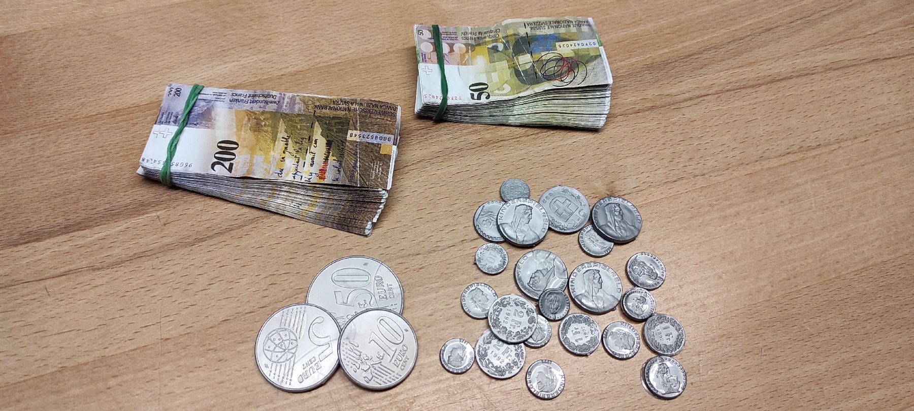 Giocattoli: Spielgeld CHF Bargeld, Muenzen, Kinder. – Nuovo (secondo la descrizione) da Zollbrück venduto da Turner5