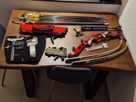 Hoyt Recurvebogen LINKSHÄNDER 34 lbs Komplettset