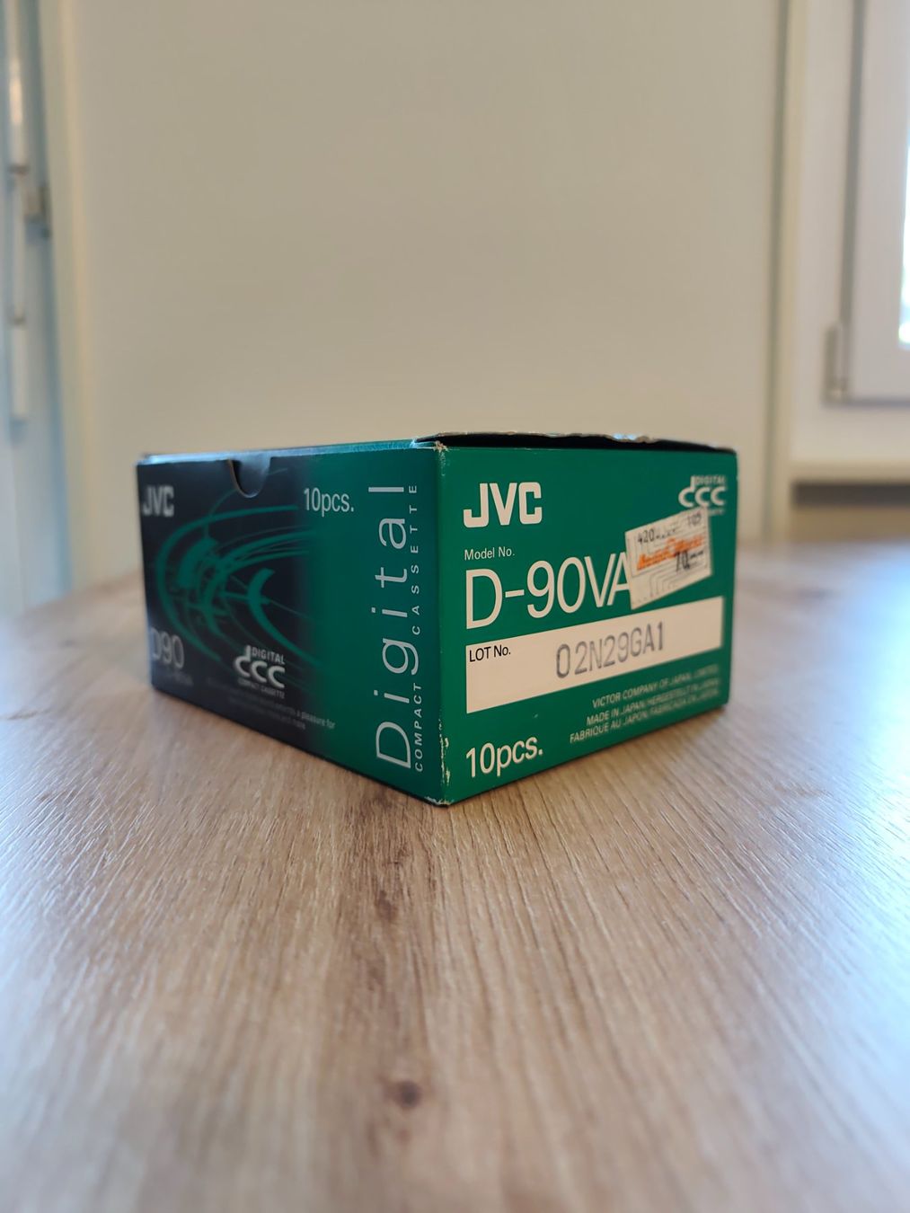 Musicassette: JVC D90 Digital Compact Cassette, 10-Pack, New, Sealed – Nuovo (secondo la descrizione) da  venduto da  1