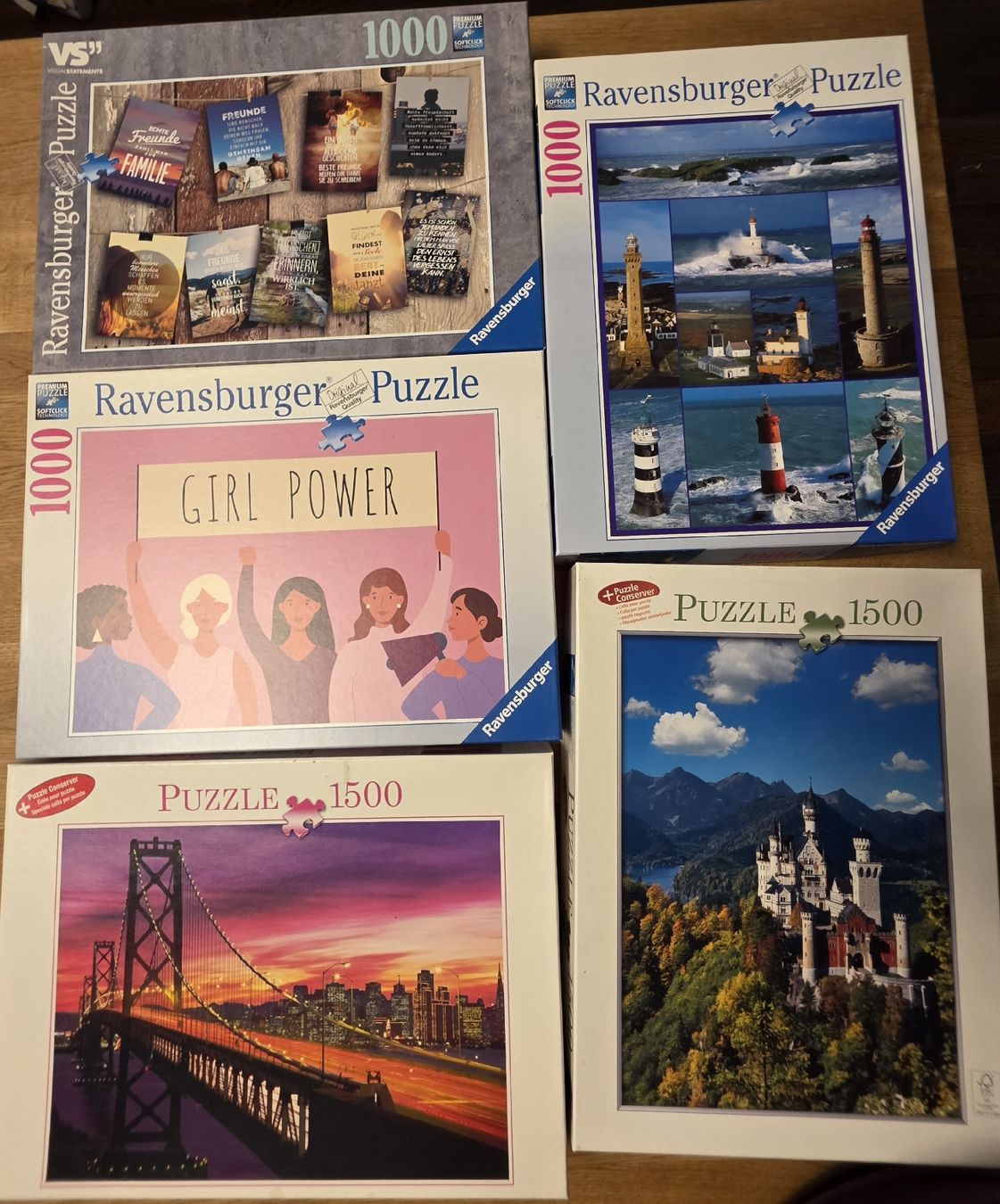 Puzzles: 11 Puzzles 1000/1500 Teile – D'occasion à Altstätten SG par Carrybones 2