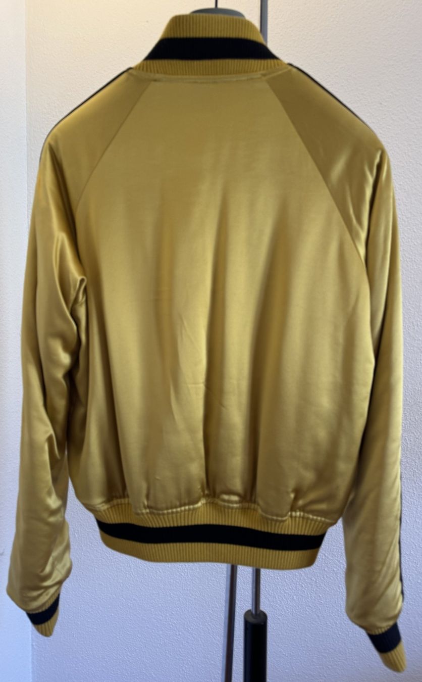 Amiri Jacken: Amiri Reversible Silk Bomber Jacket Gold/Green – Gebraucht aus Canobbio von kk_dee 4