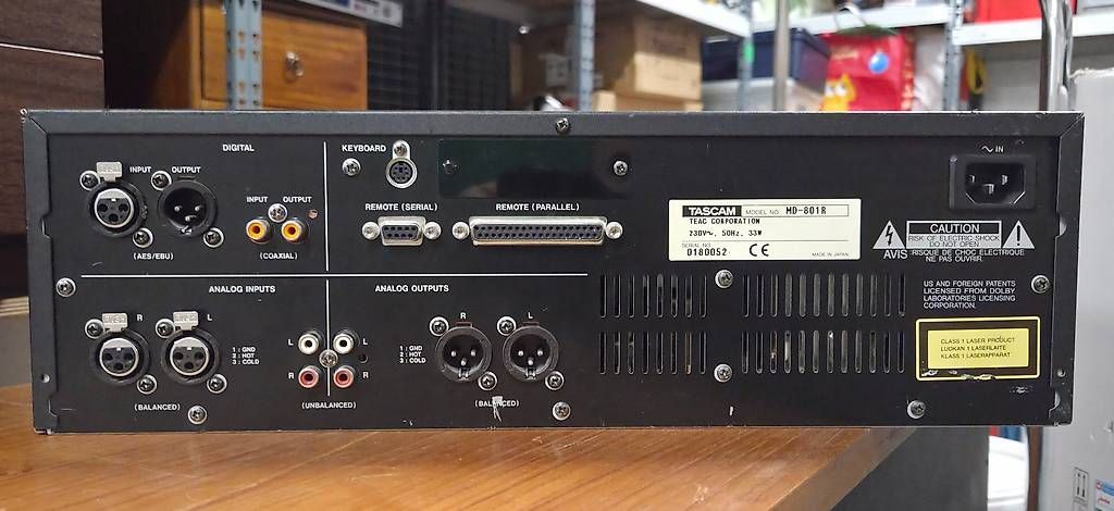 Tascam Enregistreurs: Tascam MD 801 R – Défectueux à Geneve par AlbertFink74 2