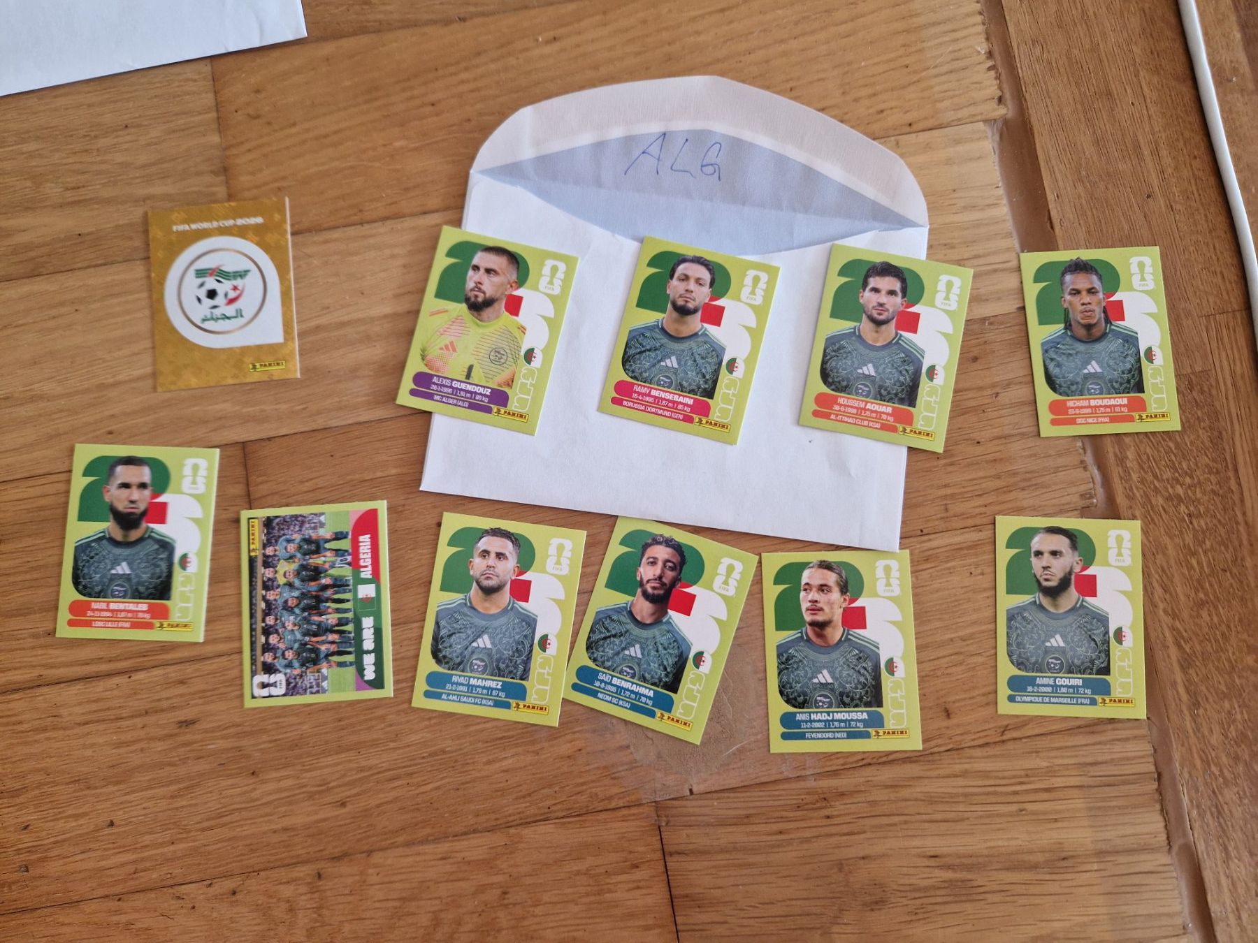Sticker: Panini ALG Sticker WM 2026 – Usato da Metzerlen venduto da SS01