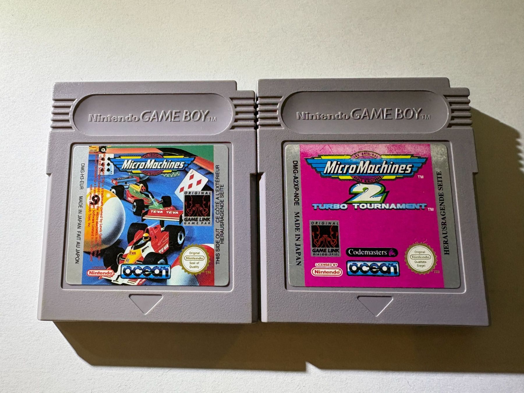 Nintendo Jeux: Micro Machines 1 & 2 - Nintendo Game Boy - EUR/NOE Module – D'occasion à Zürich par VintagePalace
