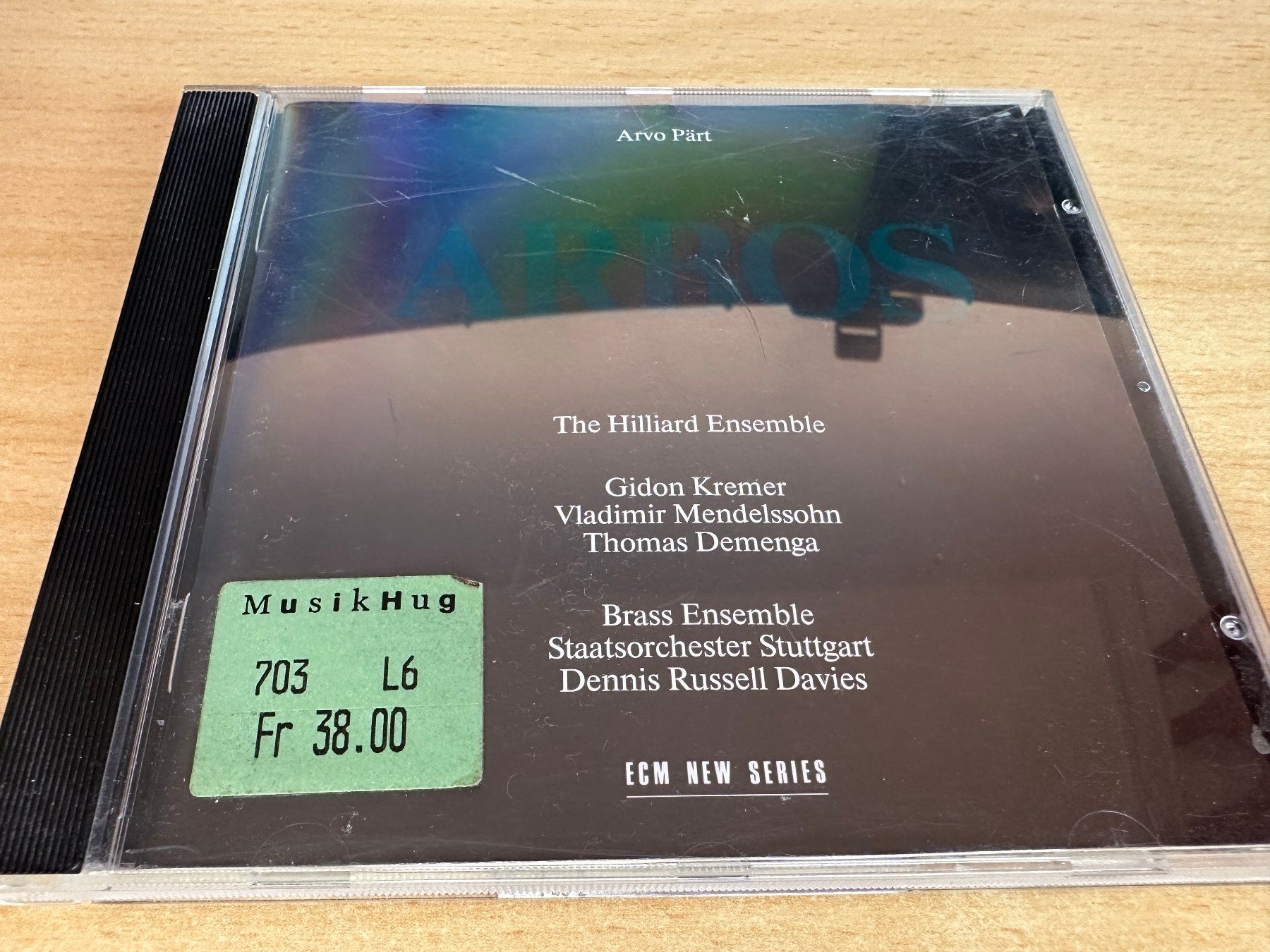 CD: Arvo Pärt – Arbos – Usato da Rikon im Tösstal venduto da Alpenmutz