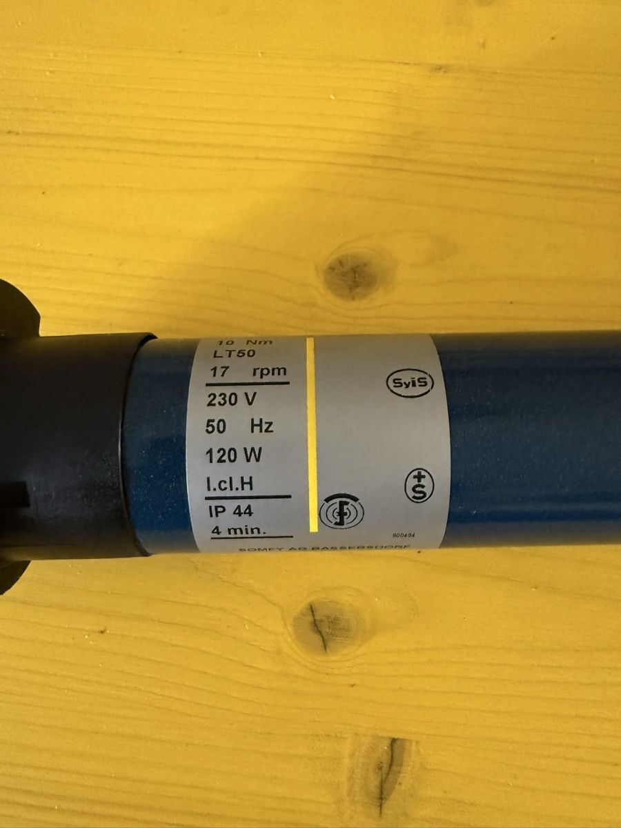 Somfy Markisen: Somfy Rohrmotor, für Rollladen oder Sonnenstore – Gebraucht aus Therwil von cropo 1