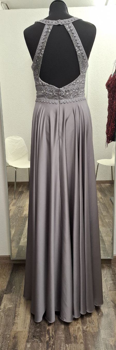 Kleider: Abendkleid Grey lila – Neu (gemäss Beschreibung) aus Uster von VMT. 3