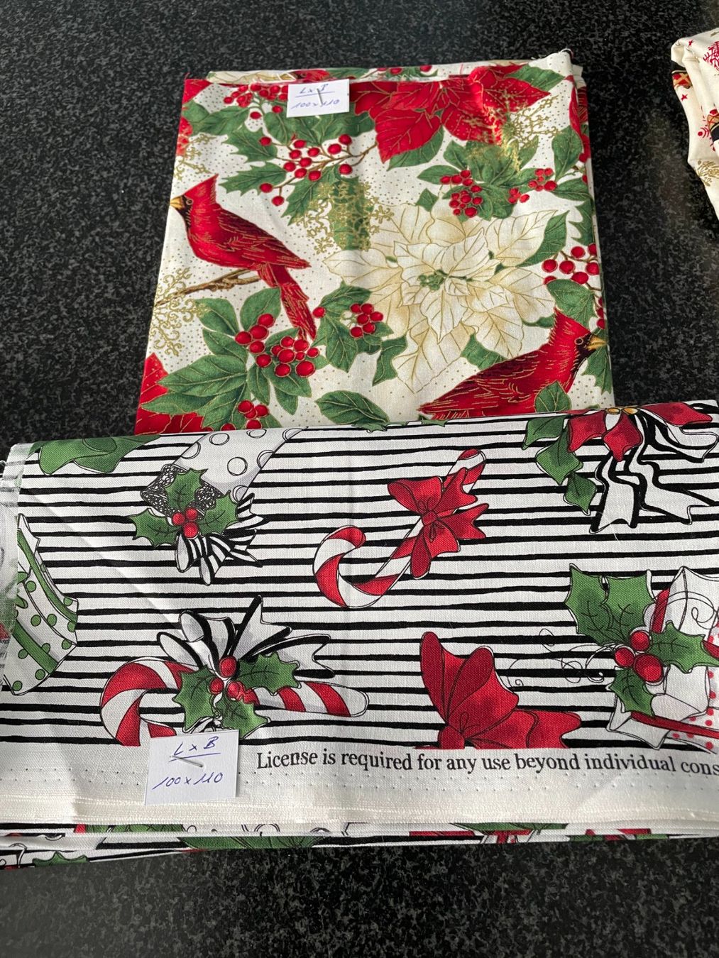 Tessuti: Weihnachtsstoffe Konvolut – Nuovo (secondo la descrizione) da Wil SG venduto da lovely02 5