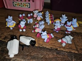 Vintage Ü-Eier Figuren, Happy Hippos