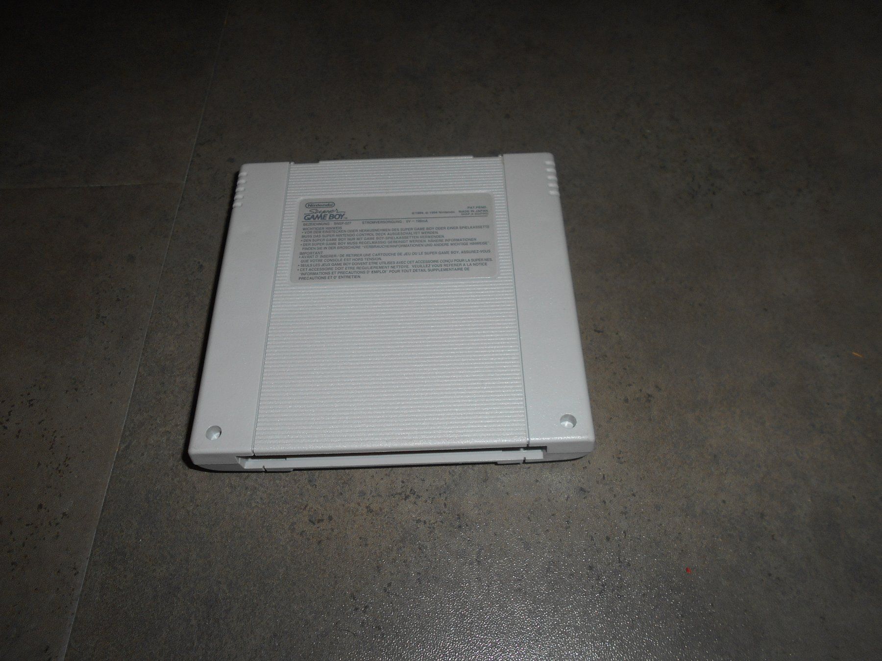 Nintendo Laufwerke & Adapter: Super Gameboy Adapter Original – Gebraucht aus Hindelbank von GameBoy1981 1