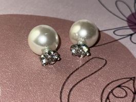 Wunderschöne Ohrstecker mit Perlen