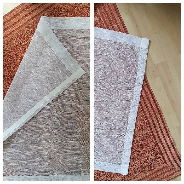 Tende: Gardinen Streifen 5x Neu! – Usato da Langenthal venduto da hab_zw5p 1