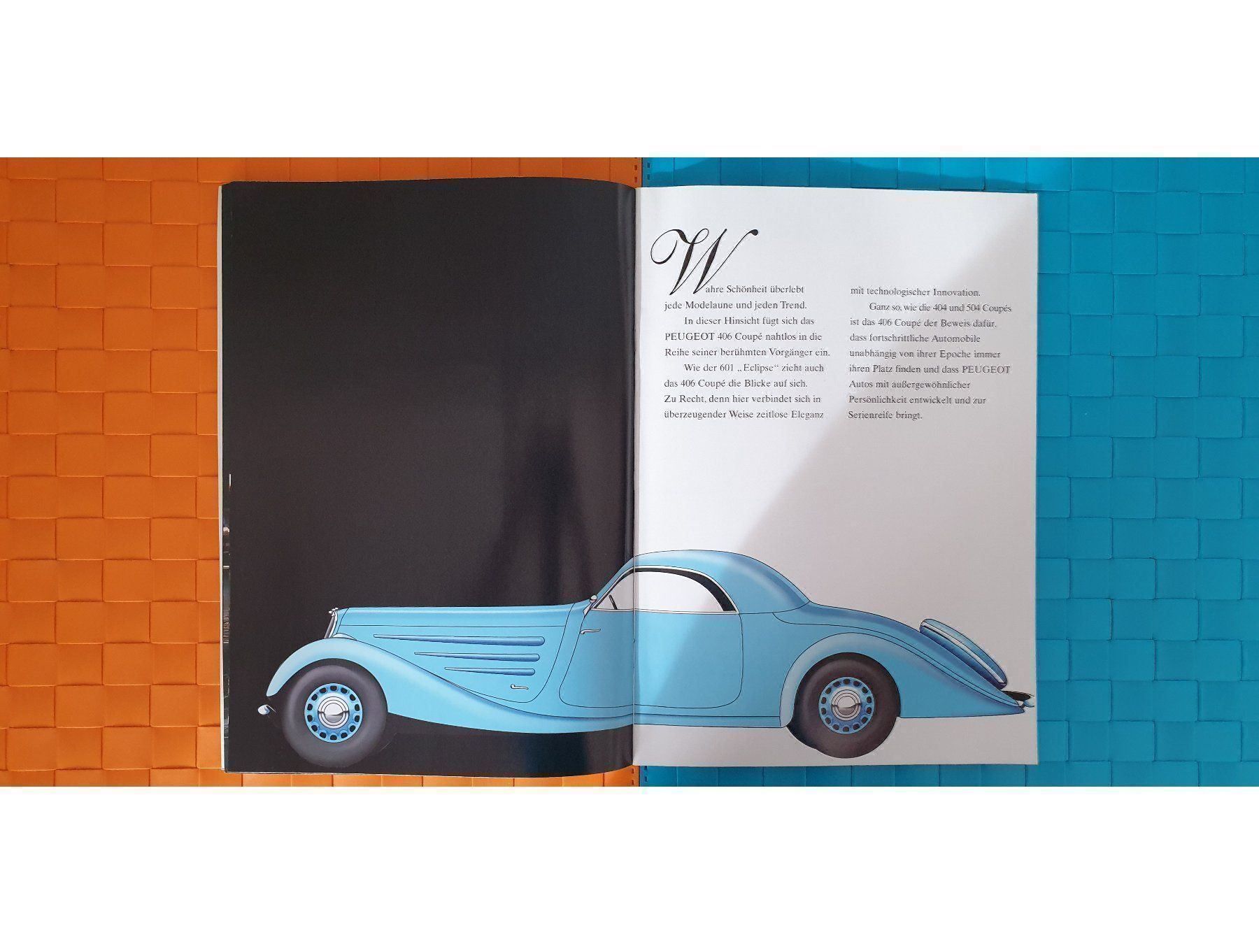 Zeitschriften & Magazine: PEUGEOT 406 COUPÉ - Prospekt / Katalog – Gebraucht aus Viganello von CARLiteratur 3