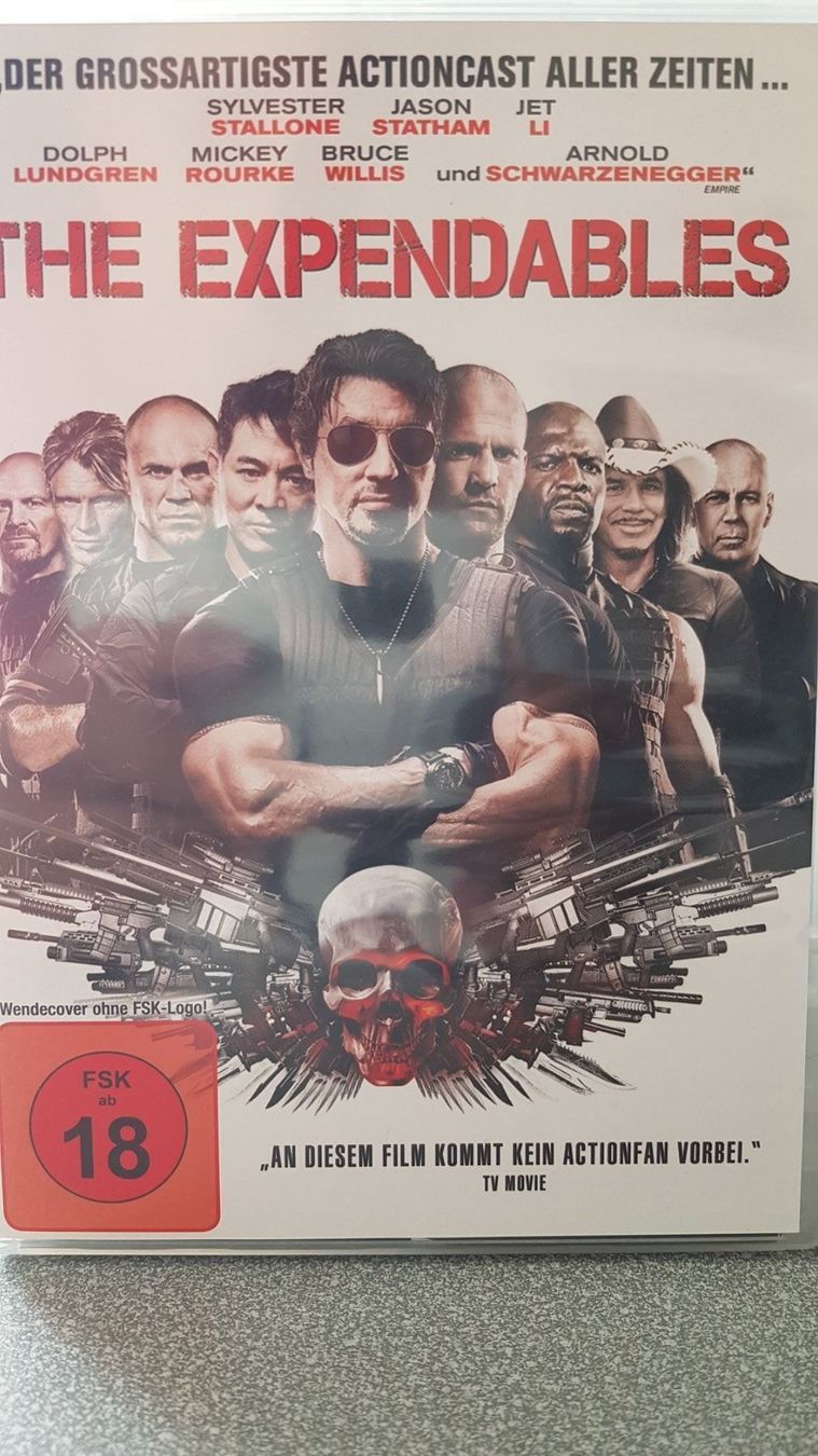 Tutti i DVDs: DVD The Expendables / Silvester Stallone – Usato da Oetwil am See venduto da fineli2