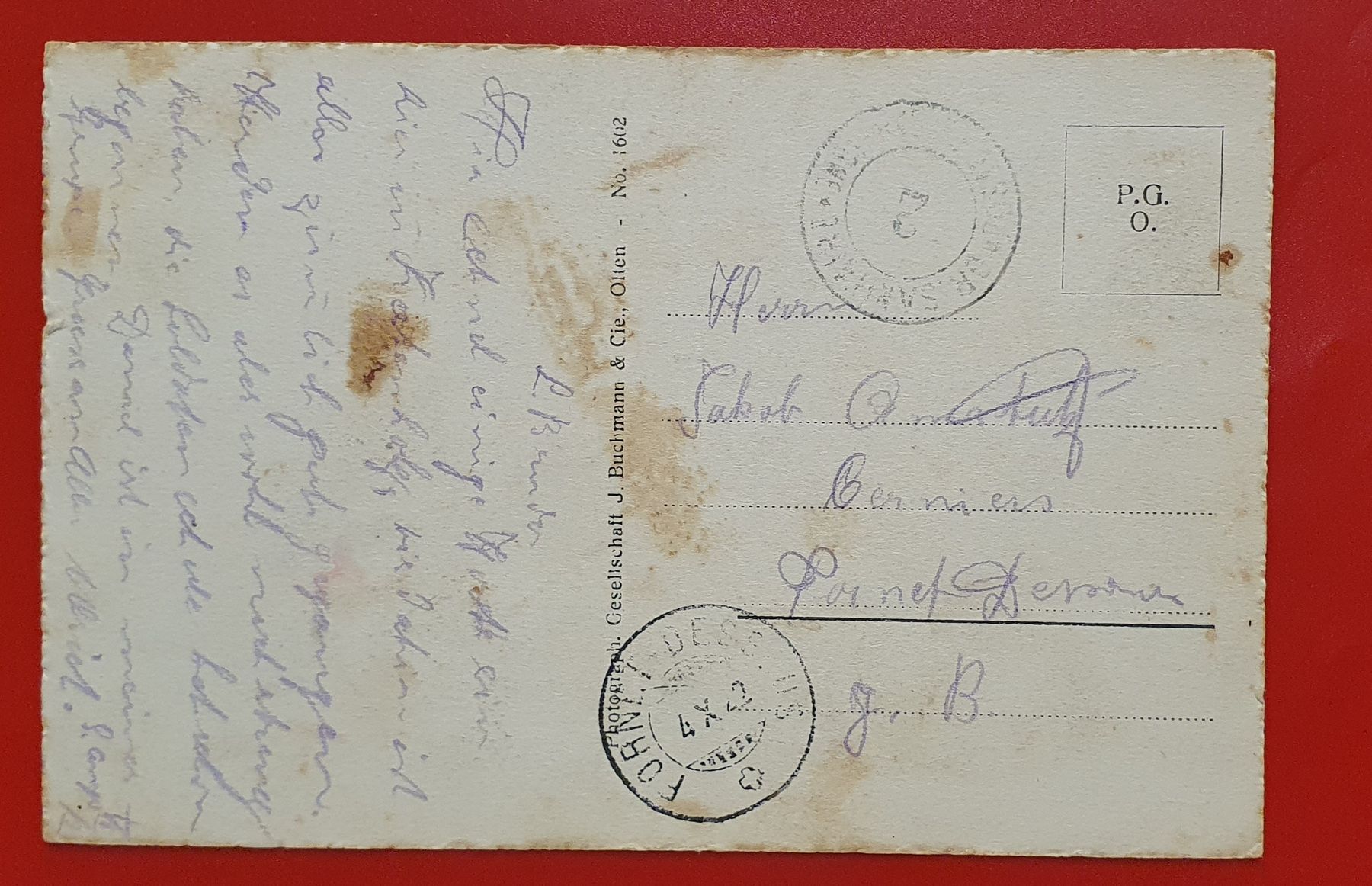 Cartoline postali: Kestenholz 1922 - 2 Ansichten – Usato da Kreuzlingen venduto da Rschweiz1 1